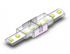 180LM/W hoog rendement SMD2835 LED-strip