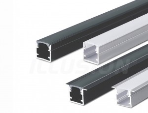 Perfil de aluminio regular - Serie montada en superficie