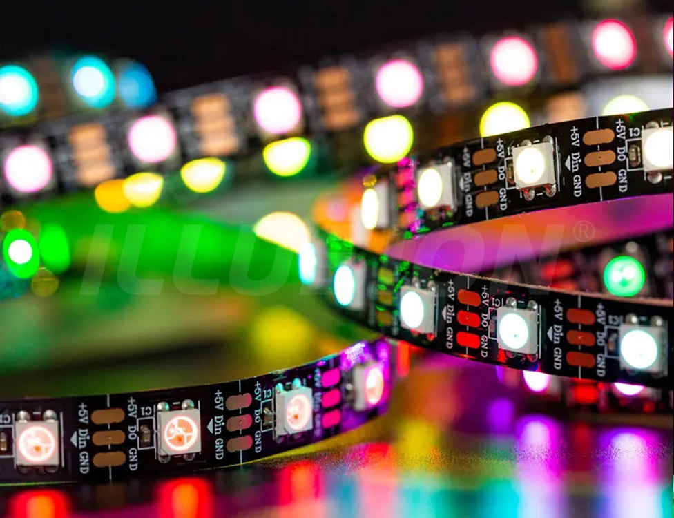 SPI Built-In SK6812 RGB Digital SMD LED Strip